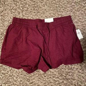 Old Navy Maroon Shorts